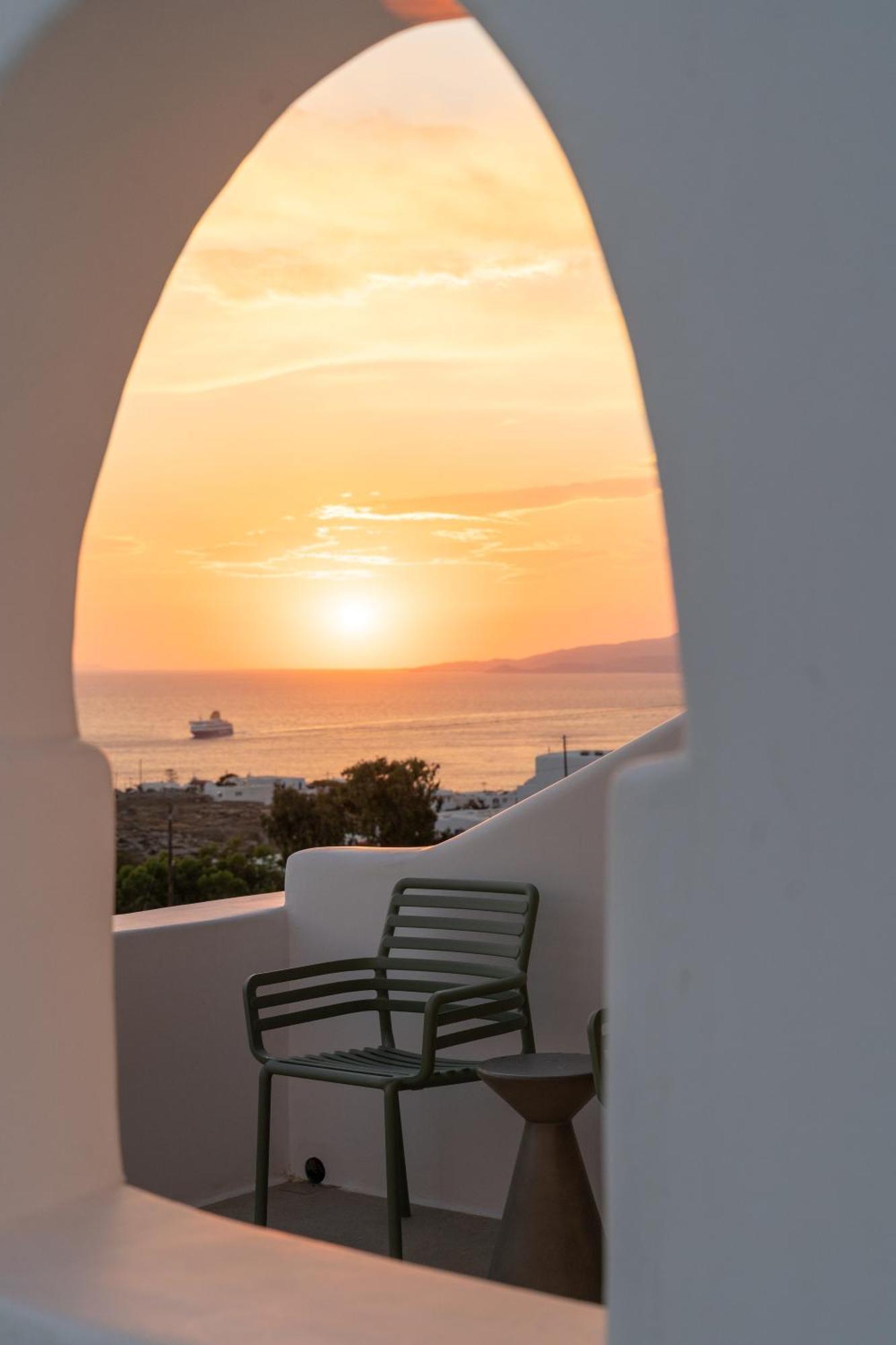 Bed and Breakfast Ostria View Mykonos Mykonos Town Exteriér fotografie