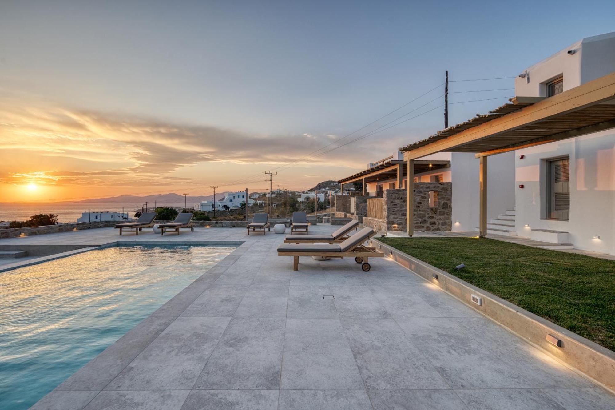 Bed and Breakfast Ostria View Mykonos Mykonos Town Exteriér fotografie