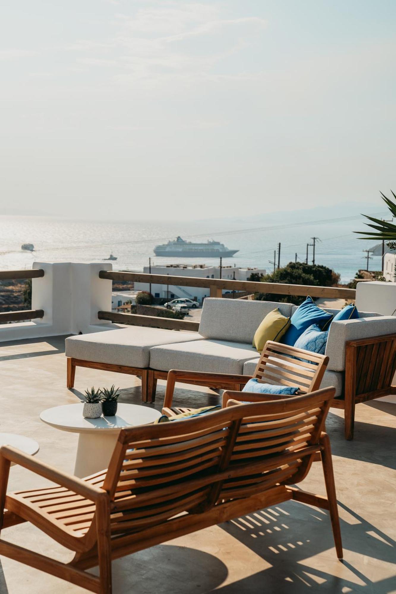 Bed and Breakfast Ostria View Mykonos Mykonos Town Exteriér fotografie