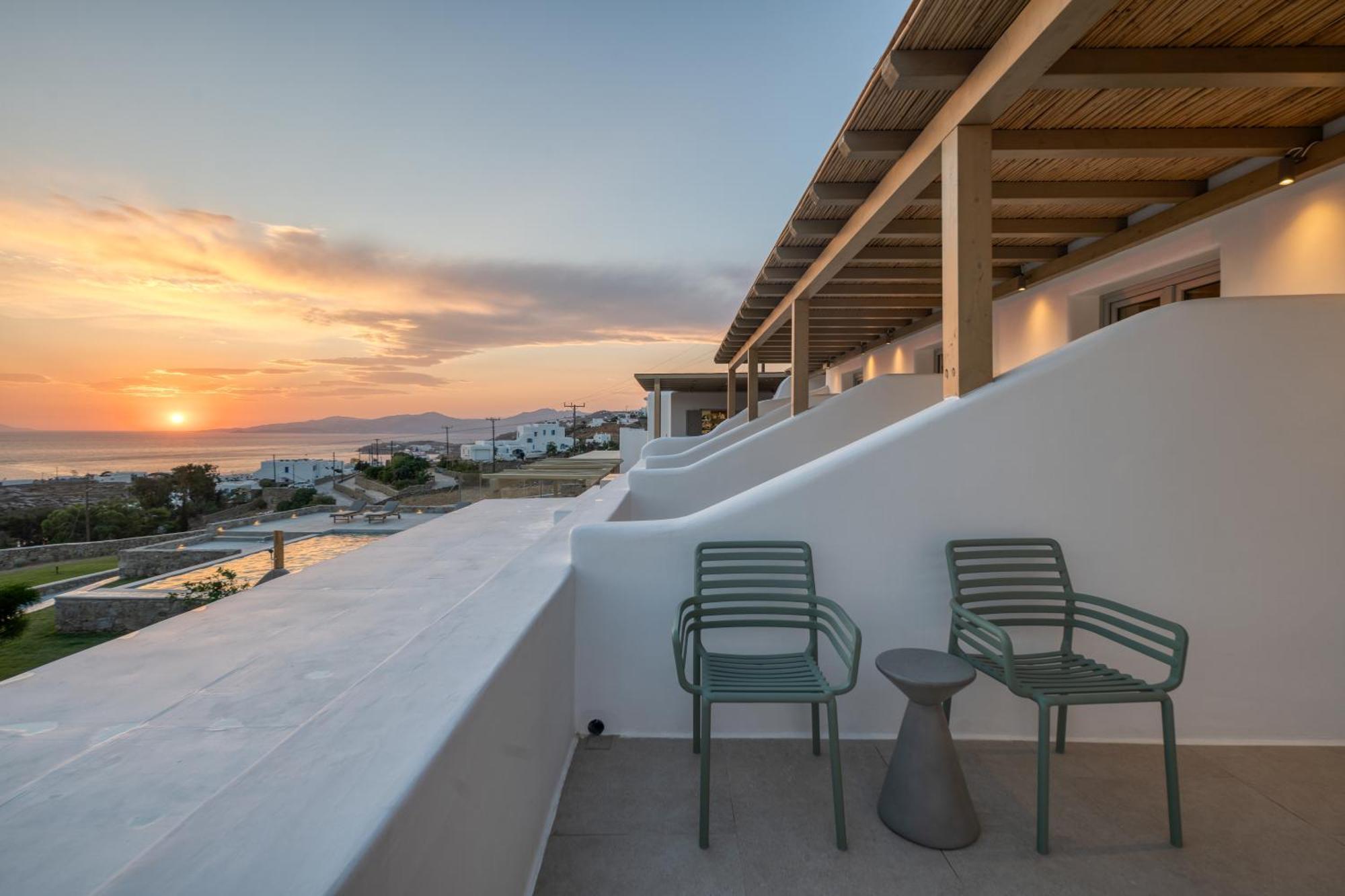 Bed and Breakfast Ostria View Mykonos Mykonos Town Exteriér fotografie