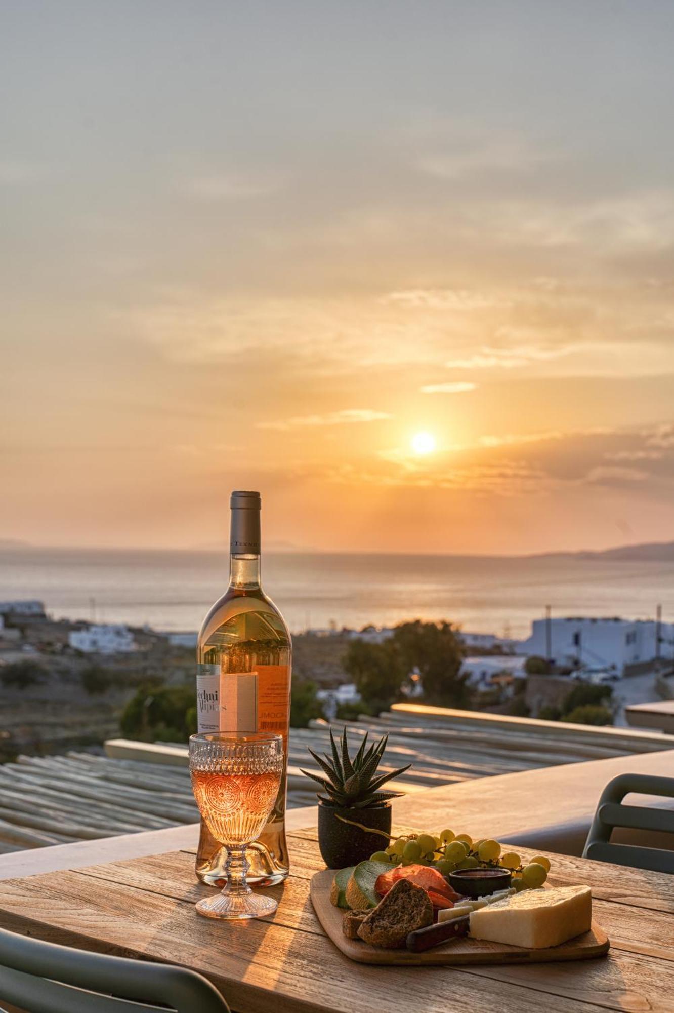 Bed and Breakfast Ostria View Mykonos Mykonos Town Exteriér fotografie