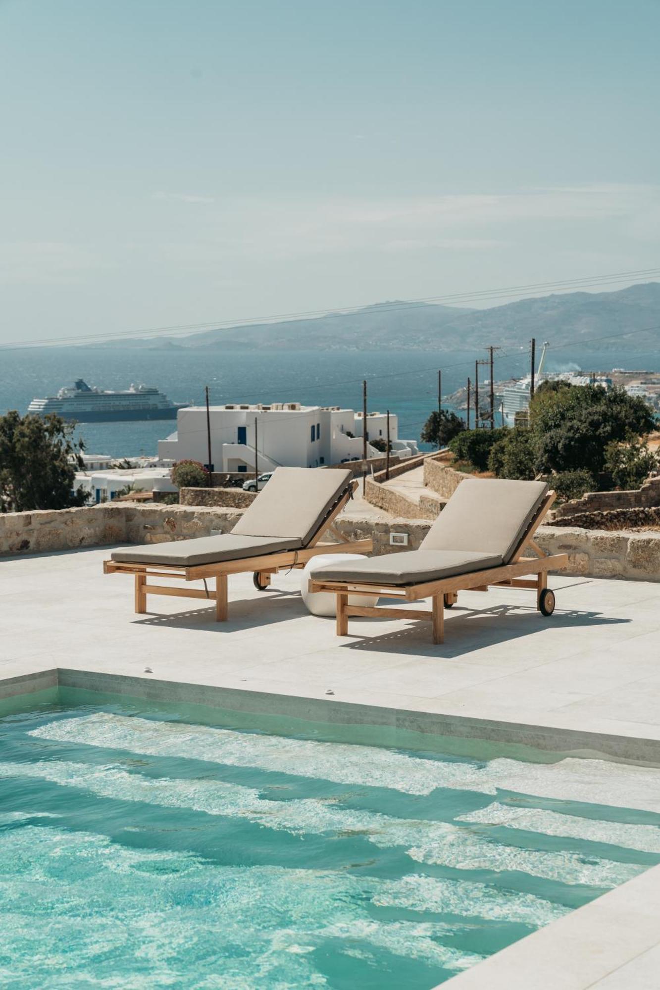 Bed and Breakfast Ostria View Mykonos Mykonos Town Exteriér fotografie