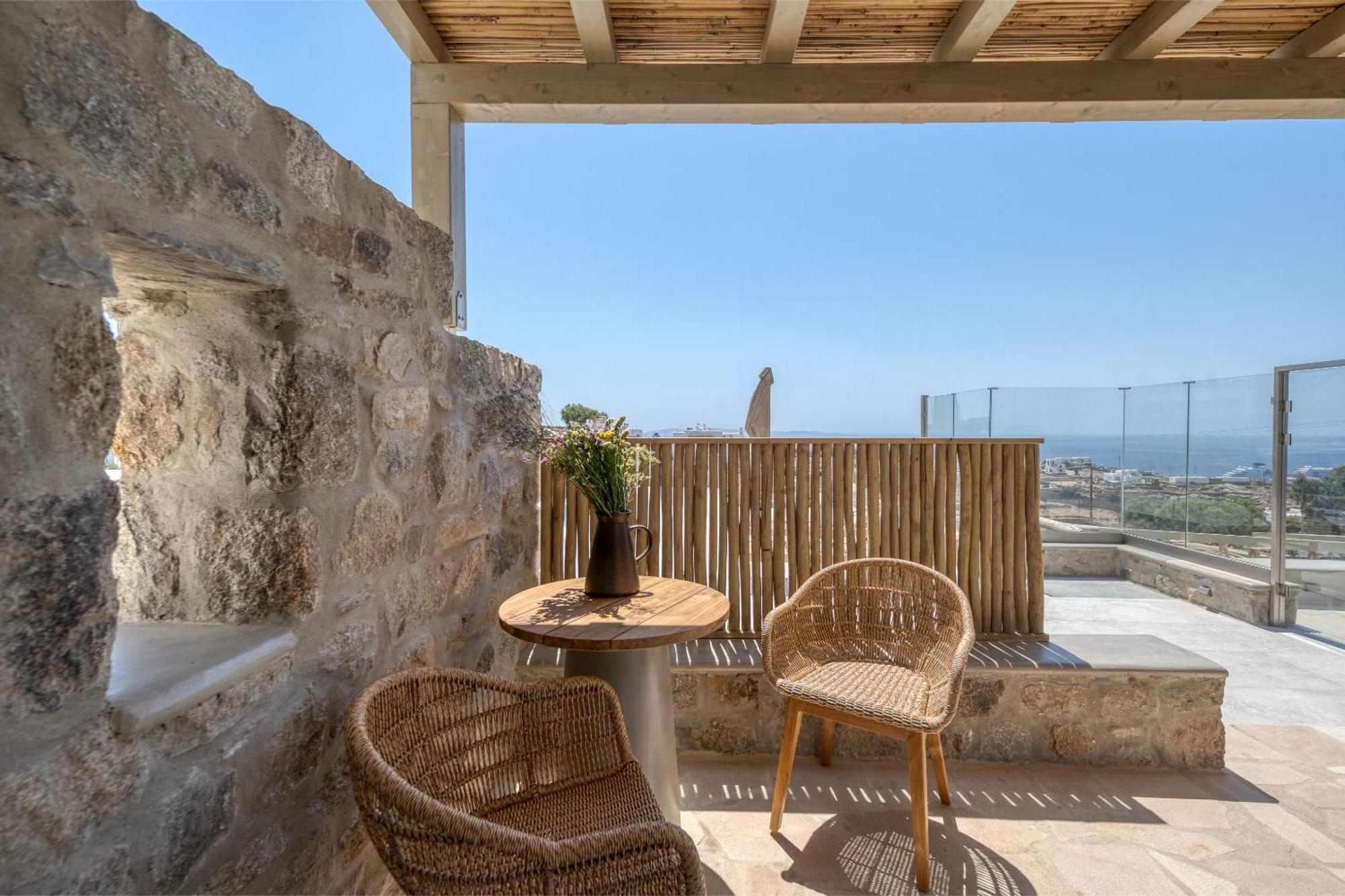 Bed and Breakfast Ostria View Mykonos Mykonos Town Exteriér fotografie